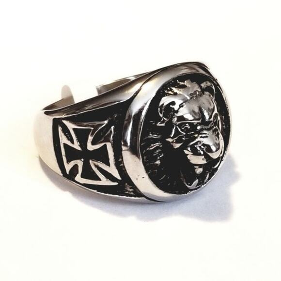 New stainless steel Loin ring size 9 - Picture 1 of 3